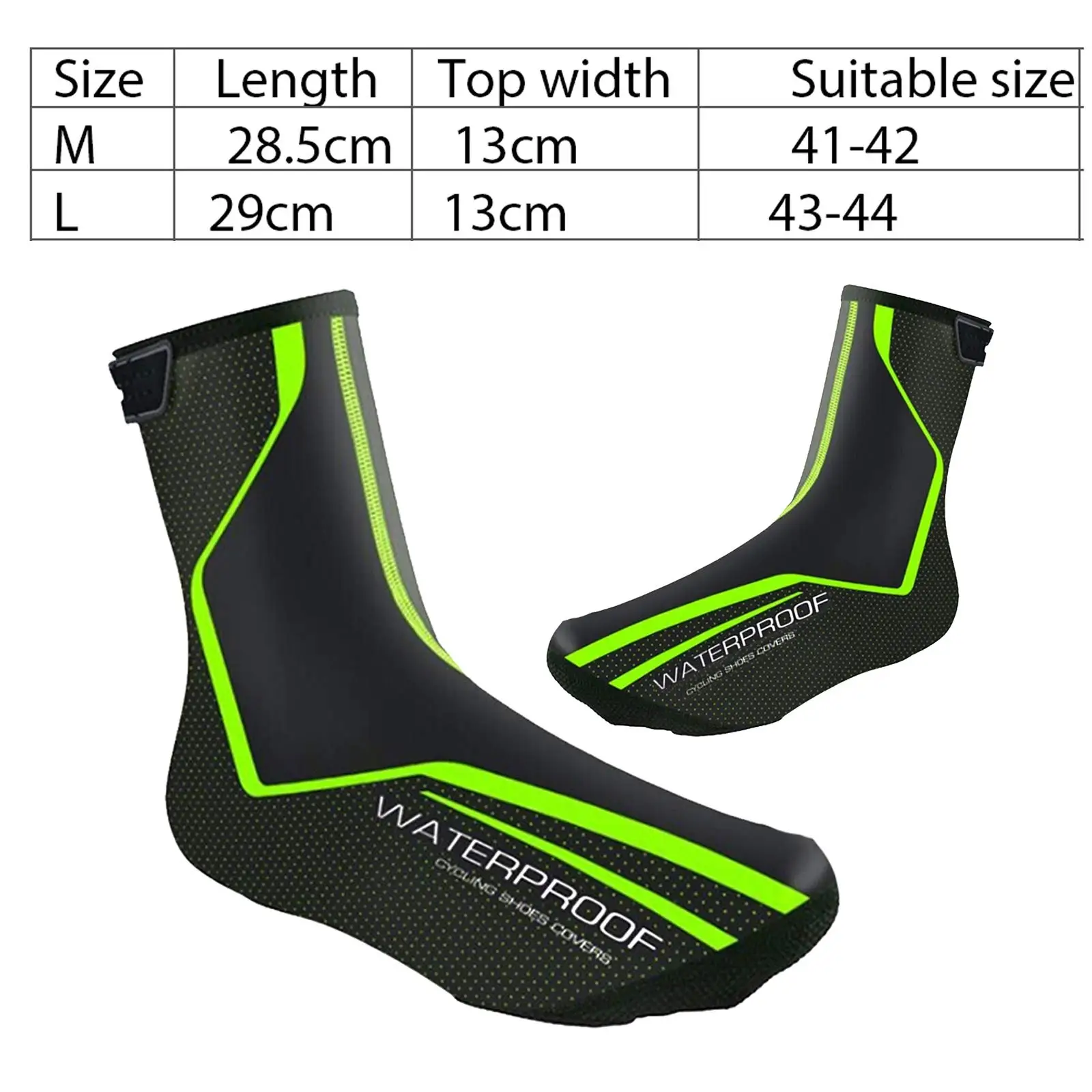 Cycling Overshoes MTB Mountain Bike Bicycle Warm Shoe Covers Waterproof Windproof Rain Snow Boot Protector Overshoes for Men Wom