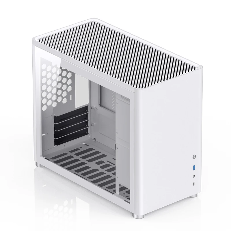 Jonsbo D30 M-ATX Case Aluminum Housing Side Transparent ATX Office desktop small Chassis Long Video Card Support