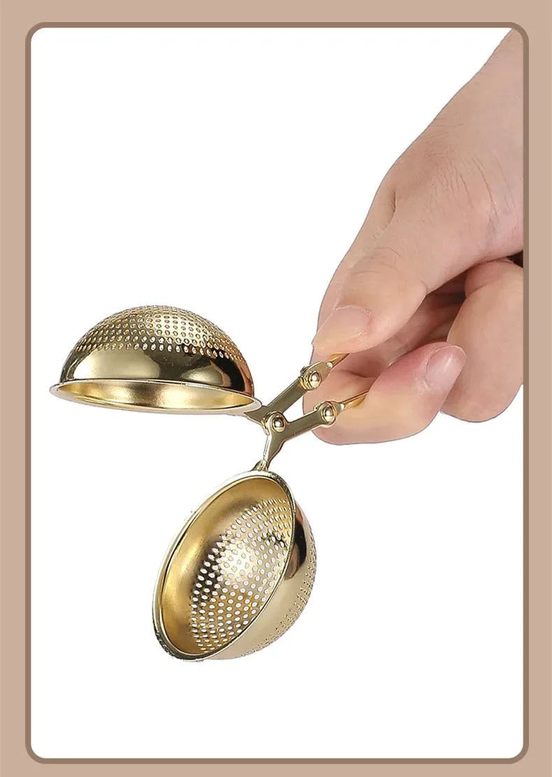 Pack De 2 Infusores De Té En Forma De Bola - Malla De Acero Inoxidable, Para Hojas Sueltas, Fácil De Usar