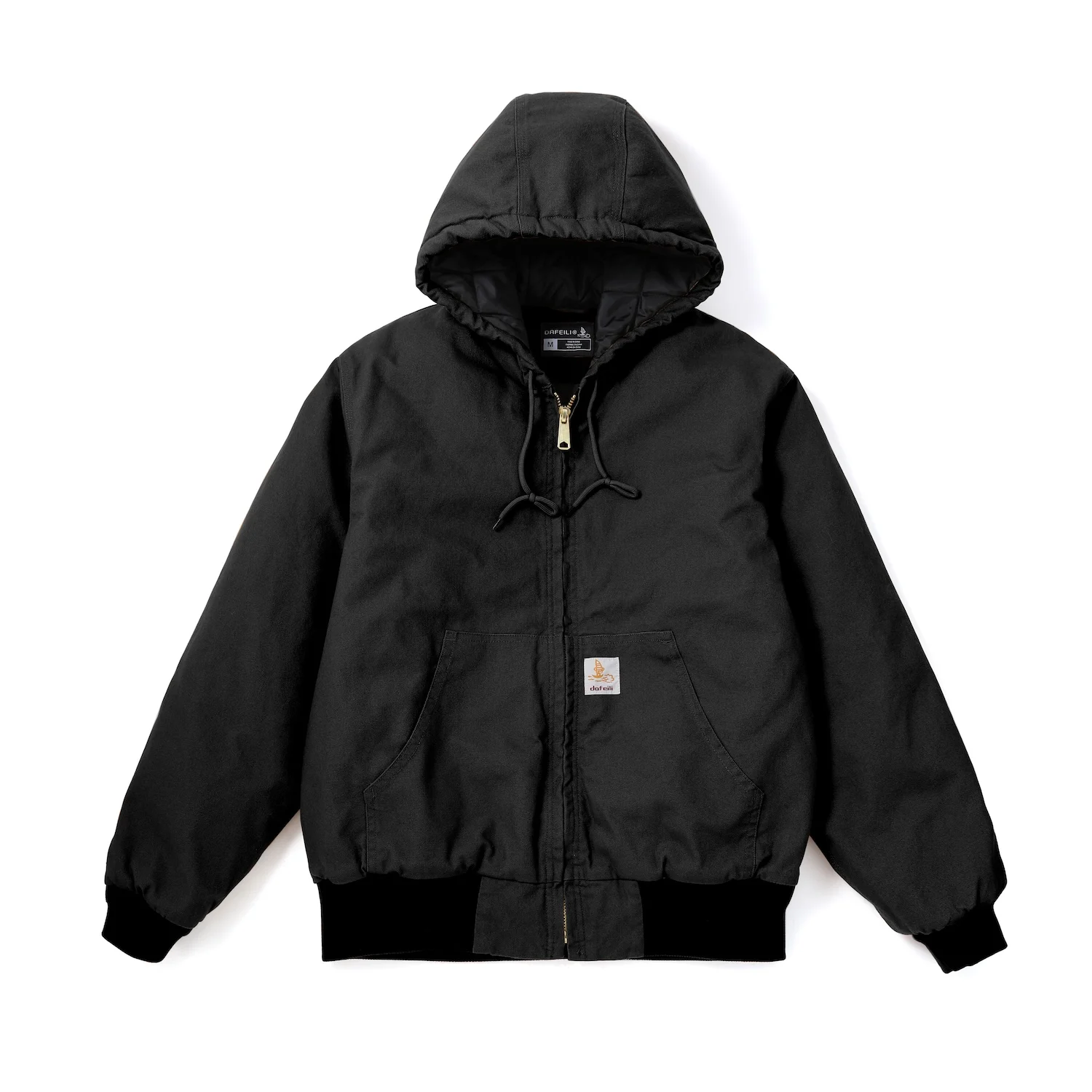 Зимова активна куртка J140 Стьобана 90-х Vintage Washed Work Wear Duck J130 Canvas Hooded Y2k Oversize Bomber Detroit Jacket Men