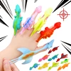 10PCS Creative Finger Catapult Dinosaur Slingshot Sticky Wall Toys for Adults and Kids Vent Stress Relief Catapult Dinosaur Toy 1