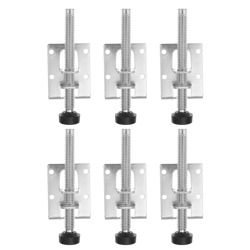 

6 Pcs Adjust The Foot Pad Furniture Levelers Adjustable Feet Leg Cabinet Legs Leveling