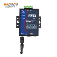 ZLAN9500 ZLAN9503 Zigbee To Serial Port RS485 RS232 RS422 Converter Server IOT Device Max 2km Distance Zigbee Communication 1