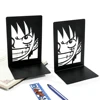 2pcs Anime One Piece Luffy Book Ends, Non-Slip Metal Book Ends Office Bookends for Fans Collection Organise Desktop Bookends 5