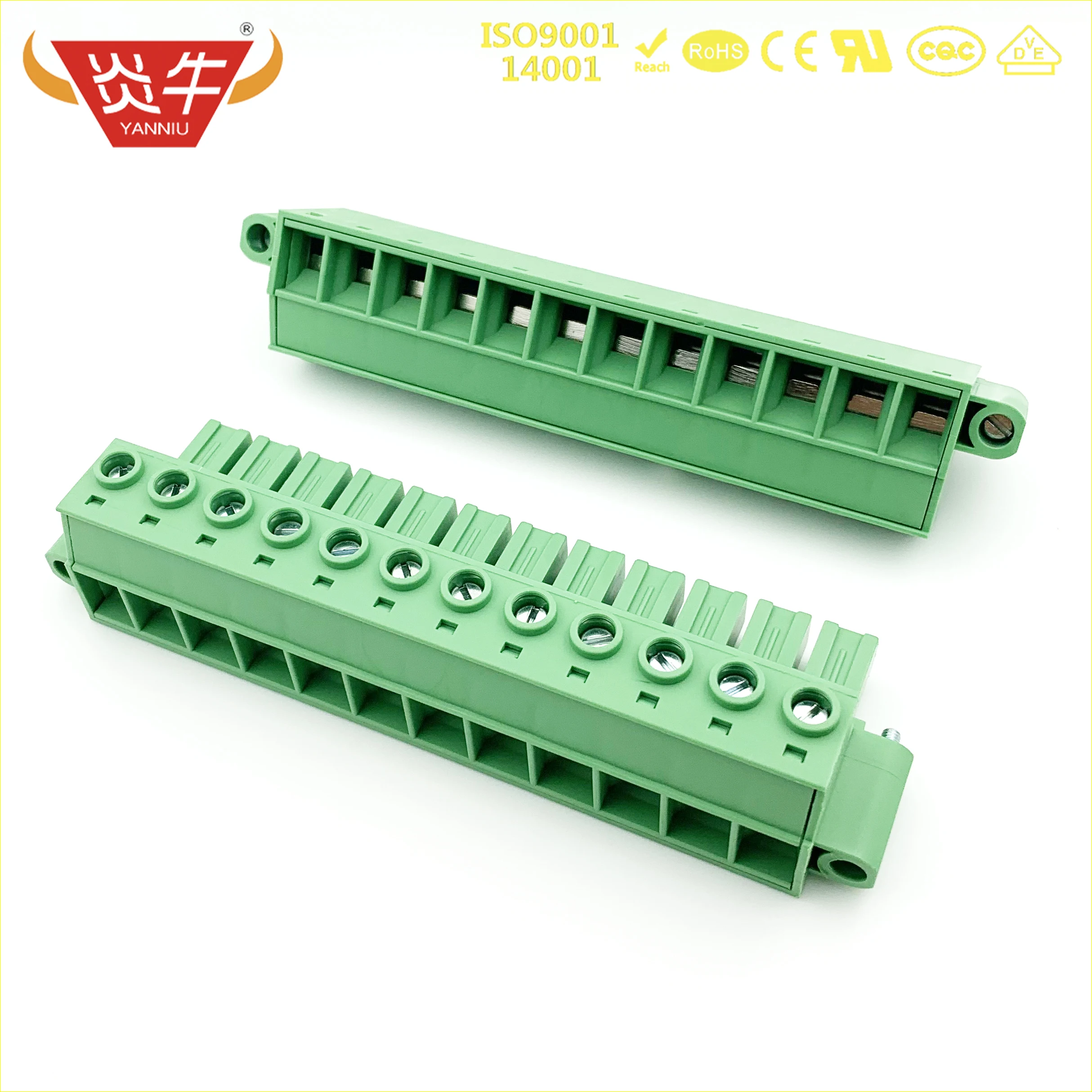 10Pcs KF2EDGSKM 10.16 2P ~ 12P PCB CONNECTOR PLUG-IN TERMINAL BlOCK 10.16mm 2PIN ~ 12PIN PC 16 STF 1913578 PHOENIX CONTACT KEFA 10pcs kf136t 10 16 2p 3p pcb connector screw terminal blocks dg136t 10 16mm 2pin 3pin mkdsp 10hv 1929517 phoenix contact