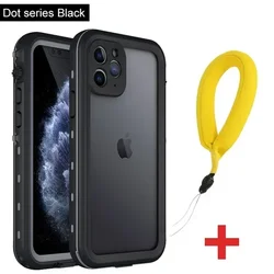 Pro Max Waterproof Shockproof Dustproof Phone Case with Screen Protector - Full Body Protective Cover - iPhone 12 Mini(5.4