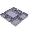 7Pcs/Set Felt Fabric Sundries Makeup Storage Box Office Stationery Organizer Desktop Snacks Food Container Tool Key Box Storage 1
