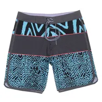 Fashion Waterproof Beach Shorts Men Bermuda Board Shorts Swim Quick Dry Casual Diving Surfwear Plus Size 38 Swimwear Breathable 1