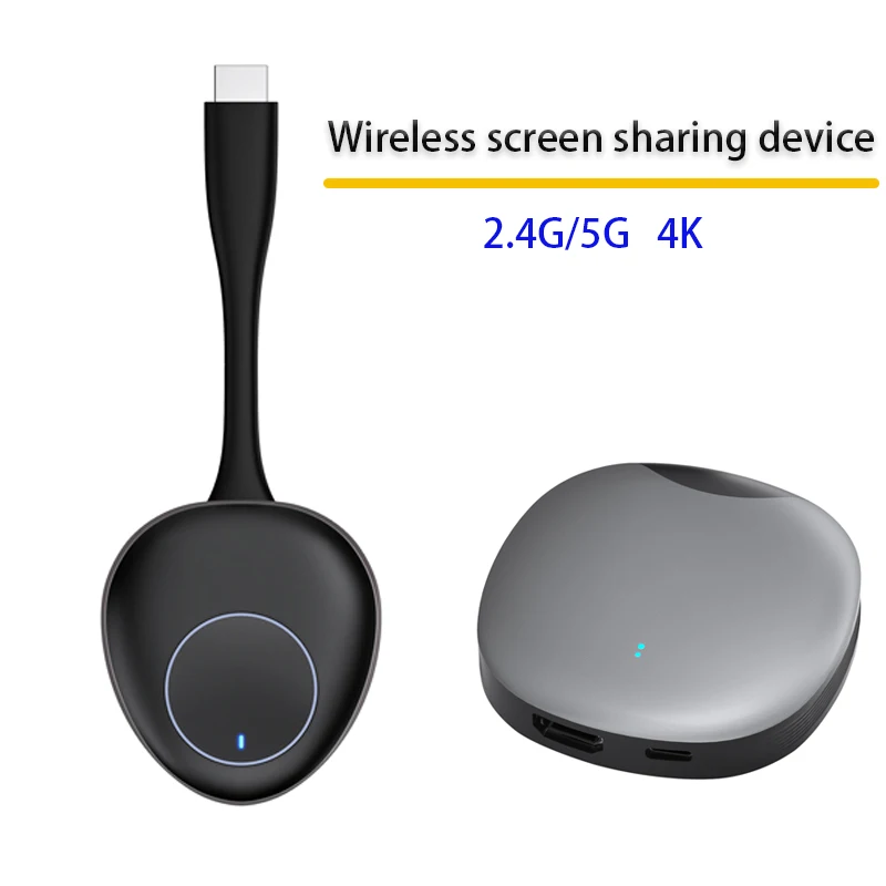 4K Smart Tv Stick Wifi Display Dongle Wireless Hdmi Compatibile Miracast Airplay Wireless Screen Device Screen Changer 2.4G/5G