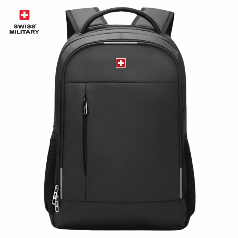 SWISS-Mochila impermeável anti-roubo USB para homens, bolsa para laptop de grande capacidade, mochila de viagem, mochila mochila de viagem