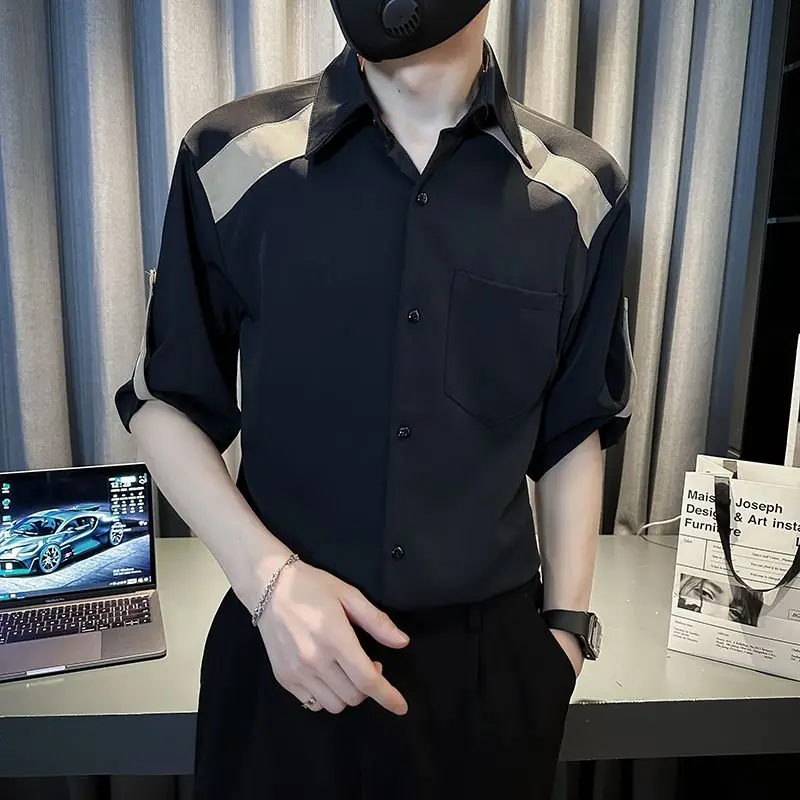 Рисунок 2 - Рубашка мужская с лацканами