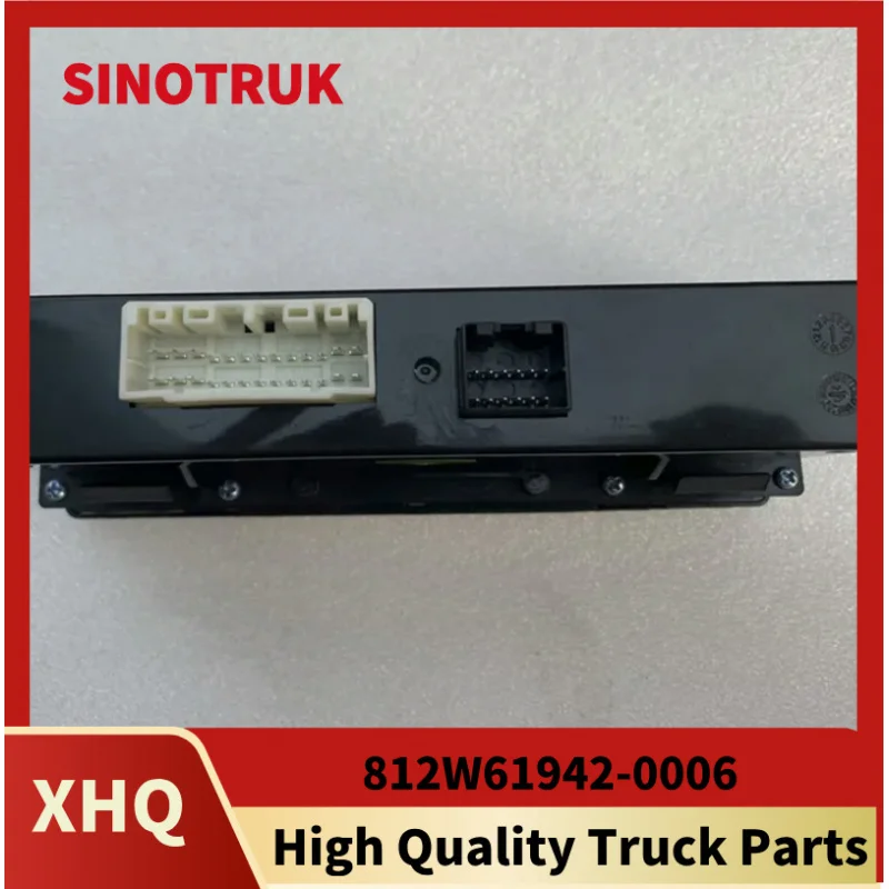 Switch heater switch button control original accessories 812w61942-0006 air conditioning control panel for Sinotruk Howo Sitrak