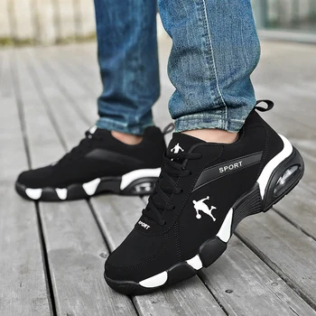 أحذية رياضية رجالية جديدة حذاء رجالي في الهواء الطلق الرجال حذاء كاجوال تنفس تنس أحذية رياضية فاخرة المشي على الطرق الوعرة أحذية Zapatillas Hombre 4