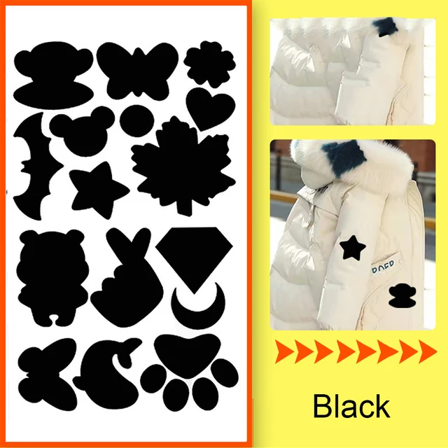 Self Adhesive Sticker Waterproof Patches Repair Kit Fix Rips Holes Down  Jacket Repair Raincoat Umbrel Cloth Badge Decoration