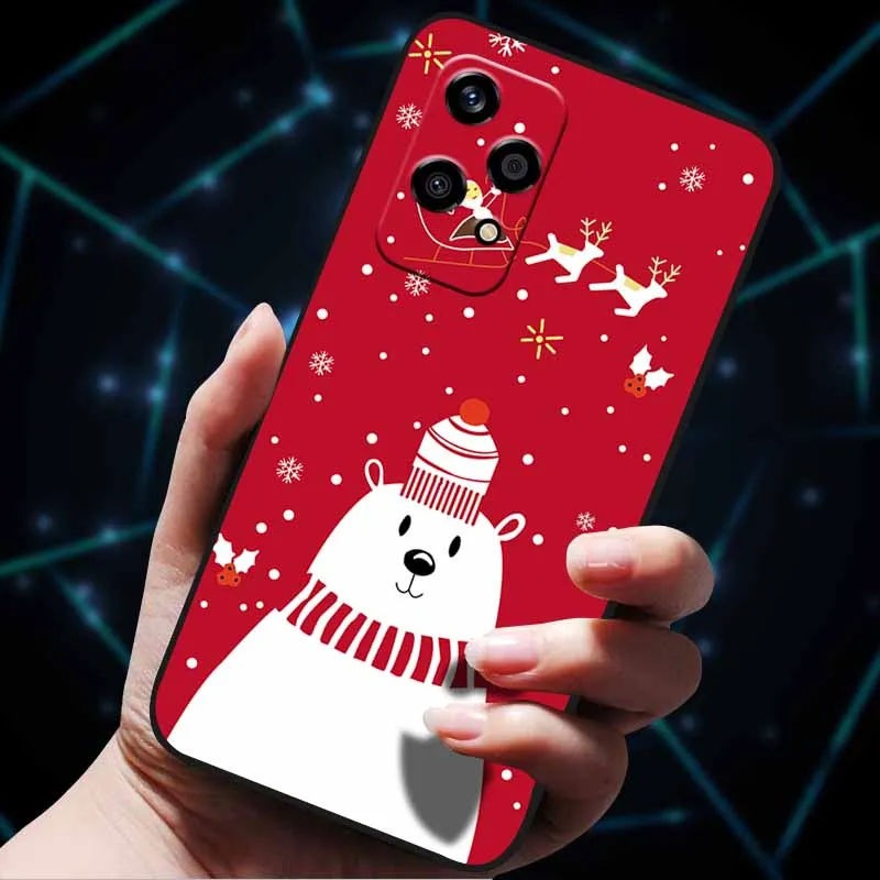Christmas-Themed Lovely Soft TPU Silicone Case Cover