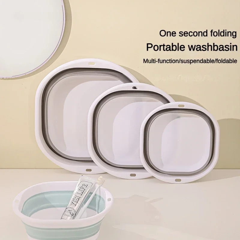 Folding Wash Basin Multi-purpose Lightweight Hanging Collapsible Basin for Camping Sink and RV Sinks Cleaning Tool folding wash basin,collapsible wash basin,foldable wash basin