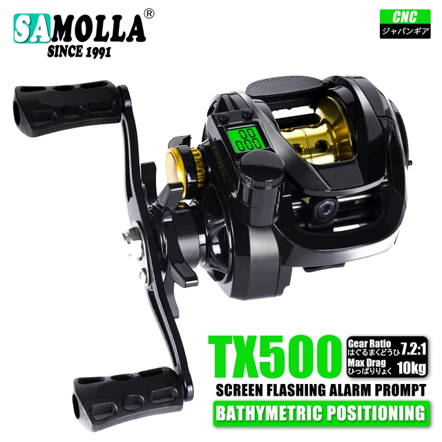 Cast Forsing 2high-speed 7.2:1 Baitcasting Reel - Waterproof 10kg