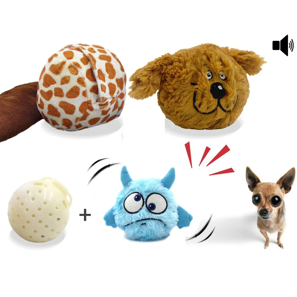 ElectronicDogToyInteractivePlushSqueakySmartElectricPetToys