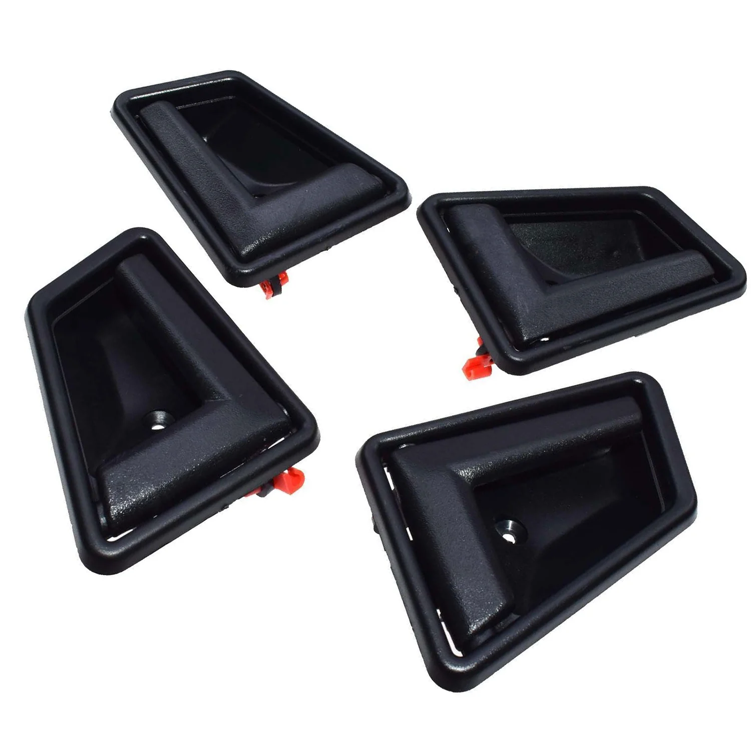 4Pcs 드라이버 승객 인테리어 내부 도어 핸들 8313056B015ES 8311056B015ESFit For Suzuki Sidekick Vitara 자동차 인테리어 부품