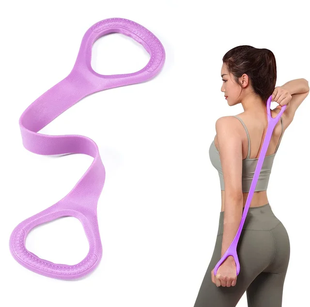 Fitness Workout 8 Resistance Band Arm Back Shoulder Exercise Elastic Training Band Yoga Pilates Physical Therapy Equipment Fitness Workout 8 Resistance Band Arm Back Shoulder Exercise Elastic Training Band Yoga Pilates Physical Therapy Equipment