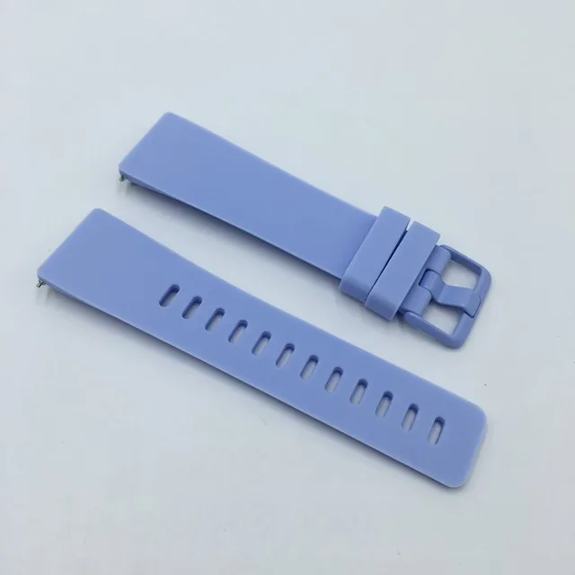 Silicone Band for Fitbit Versa 2 Strap Replacement Smart Watch Accessories for Fitbit Versa Lite Waterproof Bracelet Wristband Lavender