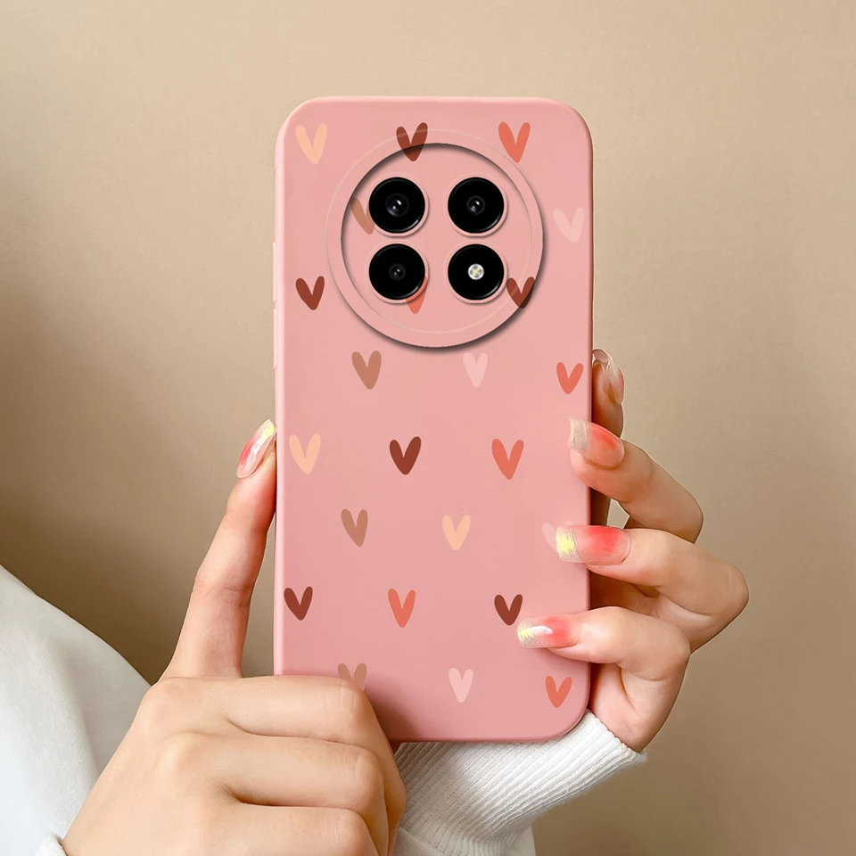 Love Heart Durable Non-Slip Protective Soft Back Cover