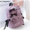 Miyagawa Japanese Ins Cute Girl Bow Backpack for Middle School Students High School Students High-capacity Backpacks 1