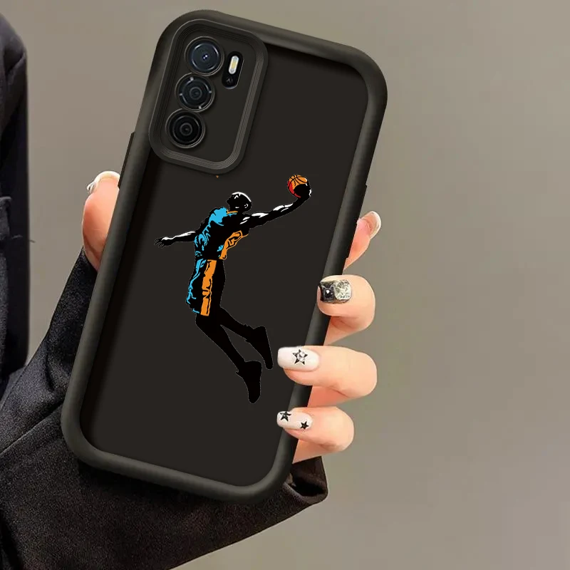 Wild Basketball Silicone Anti-Drop Phone Case - Soft Cover
