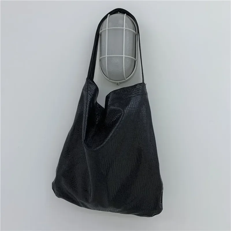 2023 NEW Bag for Women Fashion Korean Style Crossbody Shoulder Bag Bucket Large Capacity Solid Color PU Shopping Bag Handbags