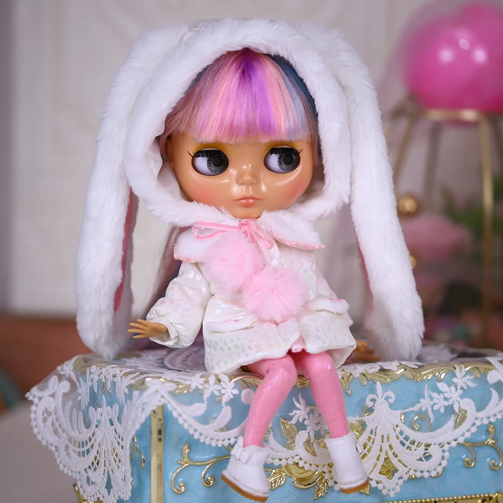 Pink Icy Doll Custom ICY DBS Blyth Doll Costume 1/6 Bjd Cute