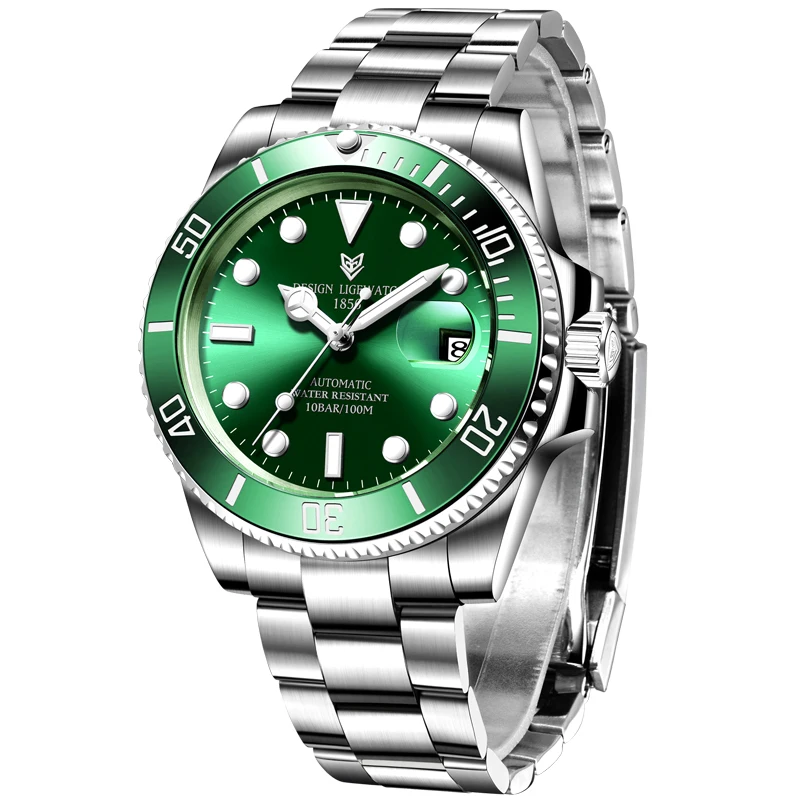 Orologio automatico di lusso di marca superiore per uomo, moda, impermeabile, sportivo, meccanico, orologio da polso casual automatico con data_voghion.com