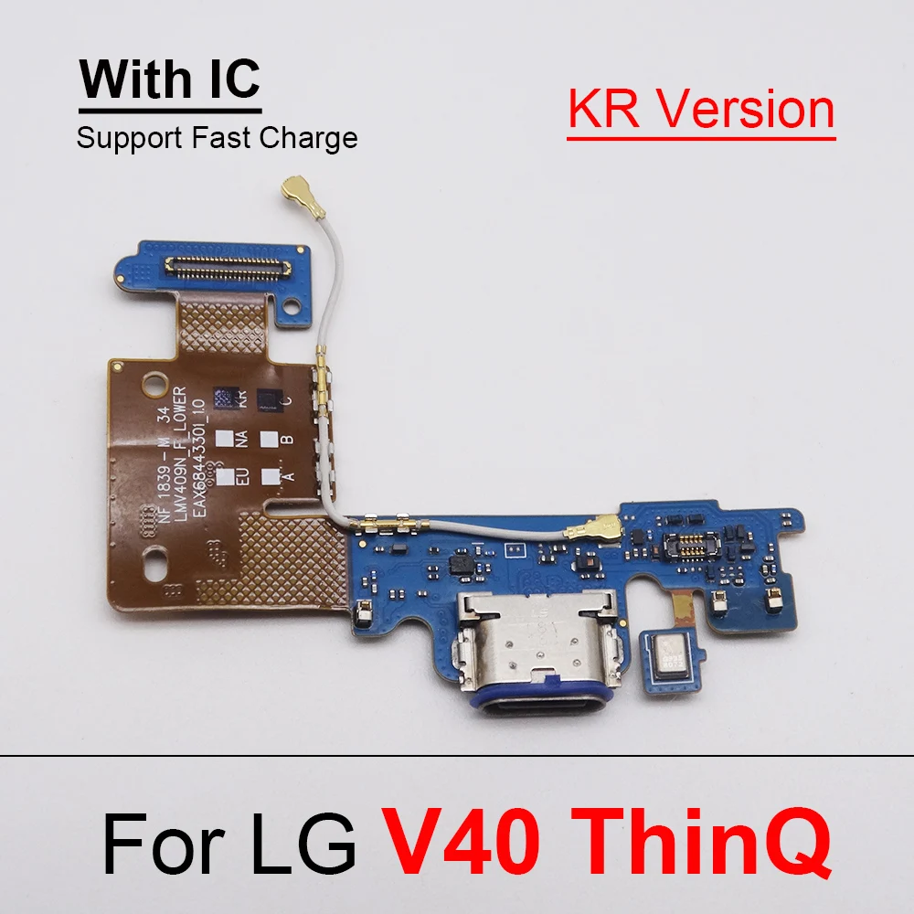 USB Charging Port Board For LG V40 ThinQ V405 V409 Charger Dock