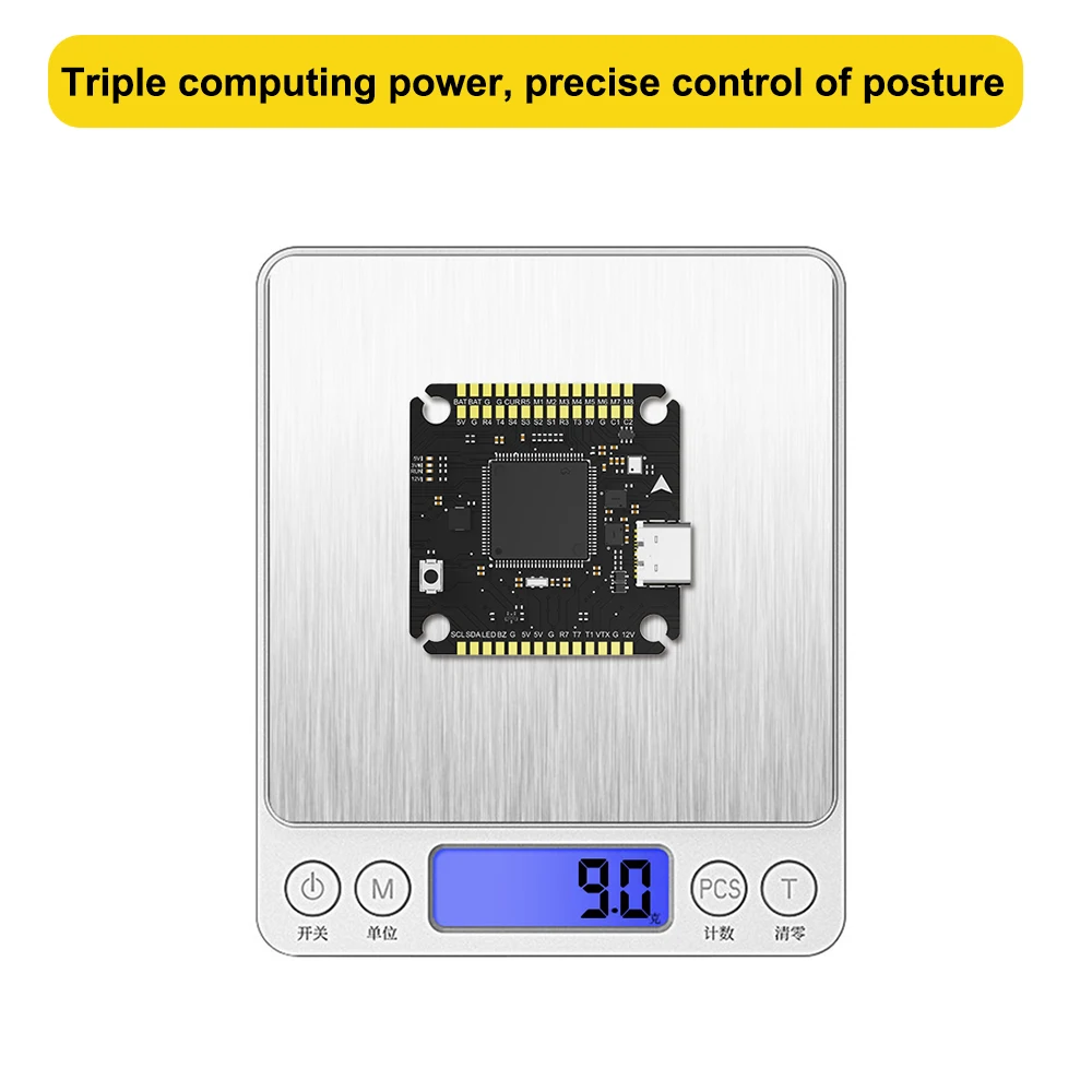 Axisflying H743 PRO Контроллер полета с двумя гироскопами 32-битный Plug-and-Play Детали для радиоуправляемых дронов FPV для гонок thumbnail 6