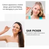 Wood Ear Pick Cleaner Spoon: Ear Cleaning Tool Ear Spoon 12Pcs Earwax Curette Earwax Remover Tool for Kids Children Safe Ear 2