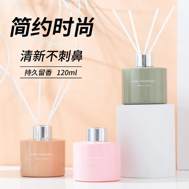 120 Ml Háztartási Illatú Diffúzor Shangri-La Nád Diffúzorkészletek Tartós Légfrissítő Dekoratív Fürdőszoba Illóolaj Aromája - Image 4