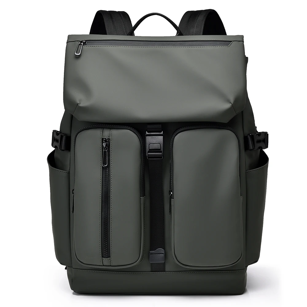 Men's Backpack, Large-Capacity Commuter Backpack, Wear-Resistant Leisure Travel Bag, Multi-Functional Laptop Bag, Men's Bag - 3