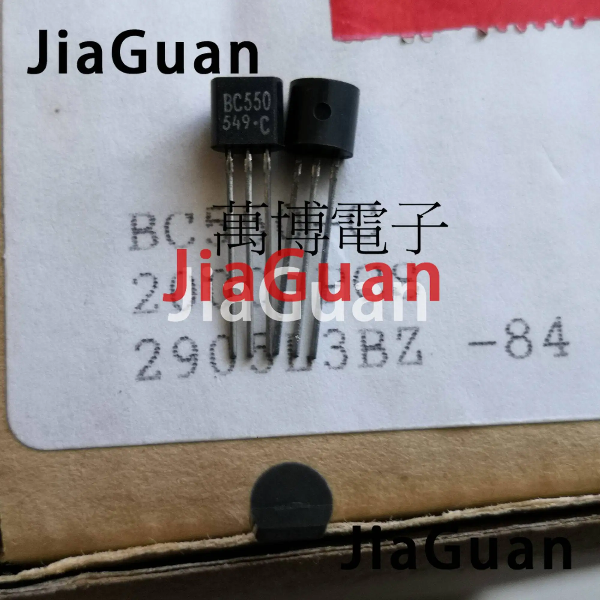 

20PCS NEW Triode BC550-C TO-92 Transistor C550-C Audio Power Amplifier BC550C Bagged C550C BC550 C