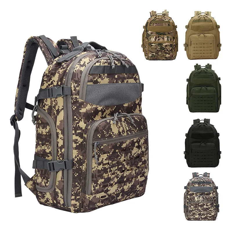 

Outdoor Sport Military Tactical climbing mountaineering MOLLE Backpack Camping Hiking Trekking Camouflage Travel outdoor Bag