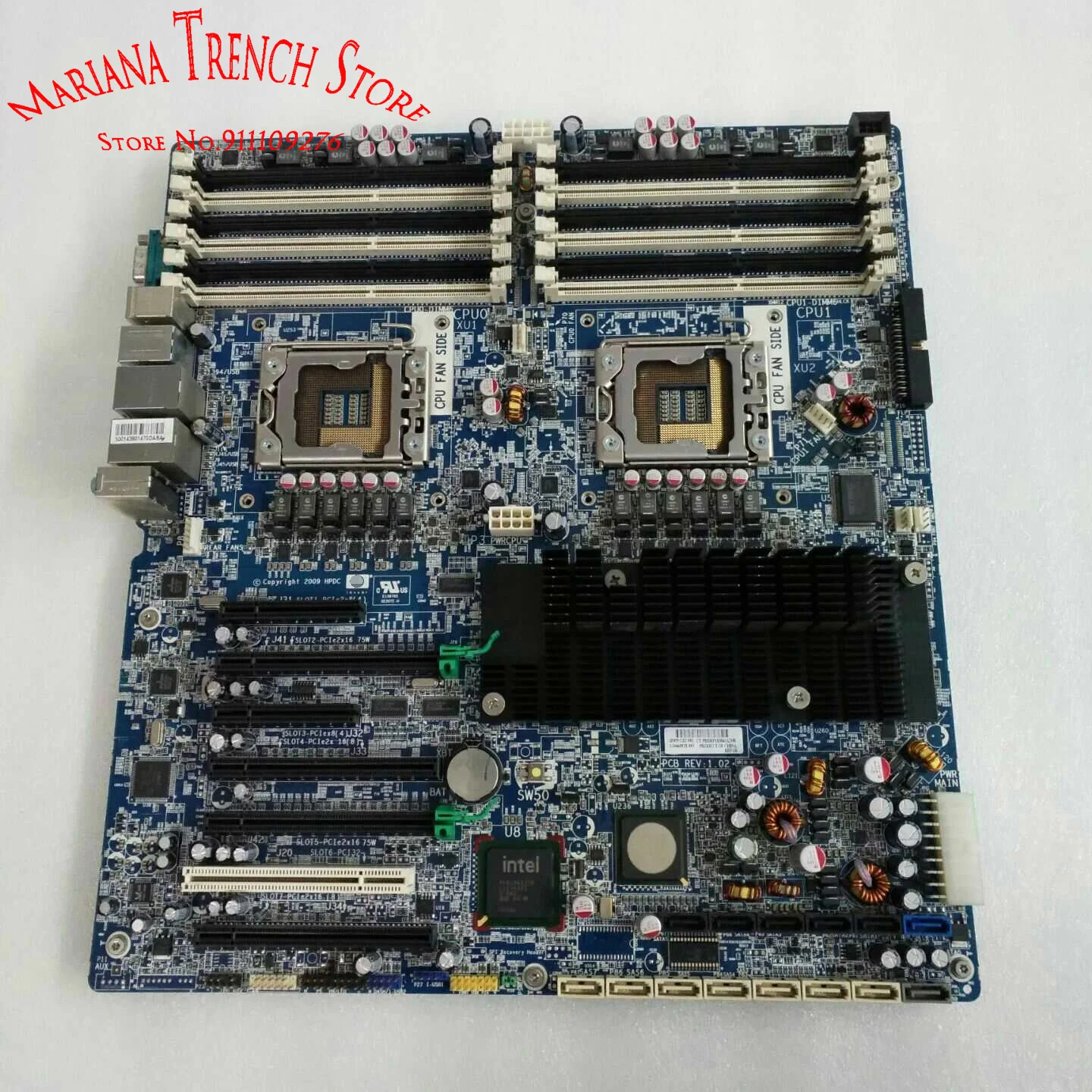 Scheda Madre Pc Per Hp Z800 Tower 591182-001 460838-003 Rev 1.02