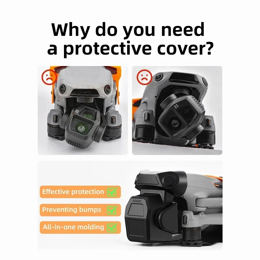 Protège-caisson pour drone AIR 3S – Protection cardan et objectif