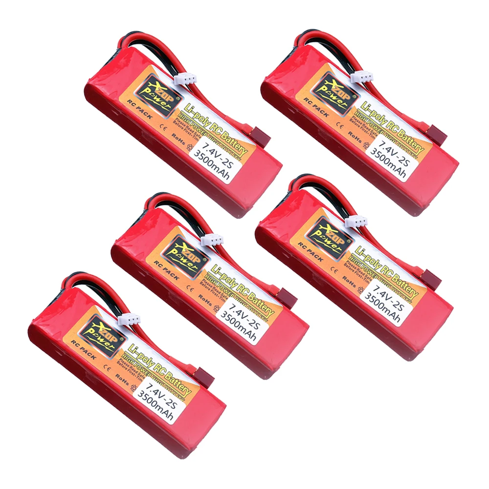 Batterie LiPo 7.4V 2S 5200mAh pour RC Voiture Avion Drone