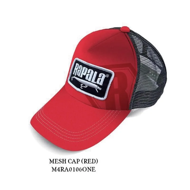 RAPALA Fishing Mesh Hat Breathable/LED Hat/Outdoor Sports Sunshade Hat  Baseball Cap Adjustable Summer Hat Fishing Gear