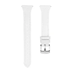 Banda de cuero elegante y delgada para relojes inteligentes - 20mm/22mm