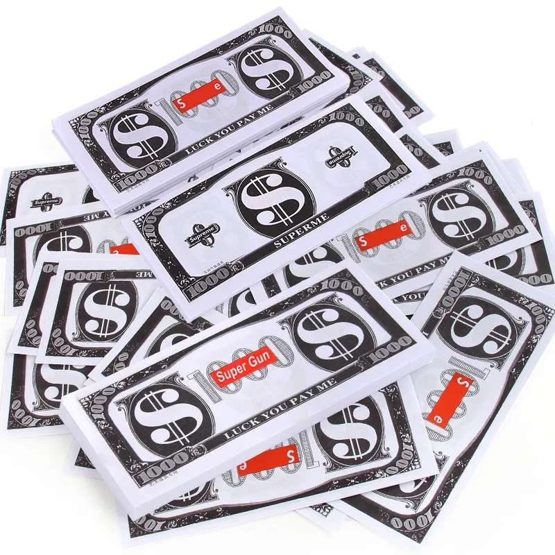 Money Gun Simulation Paper Coin New Creative Black and White Paper Coin Christmas Party Props Children's Home Shopping Props 2