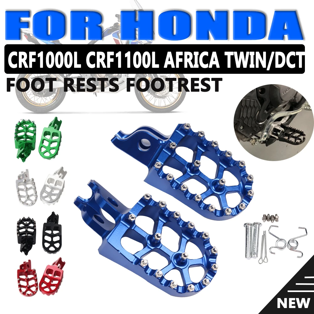 Motorcycle FootRest Footpegs Foot Pegs Pedals For Honda CRF1000L CRF