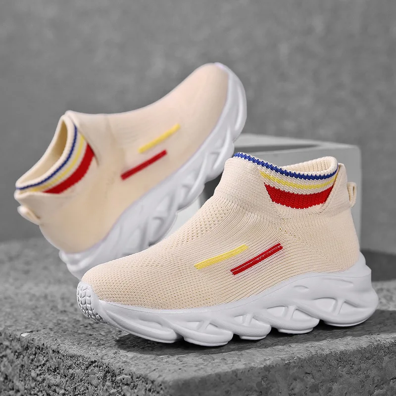 Girl Sneakers Fashion Versatile Comfort Non Slip Soft Soled Breathable Simple Casual Boy Shoes
