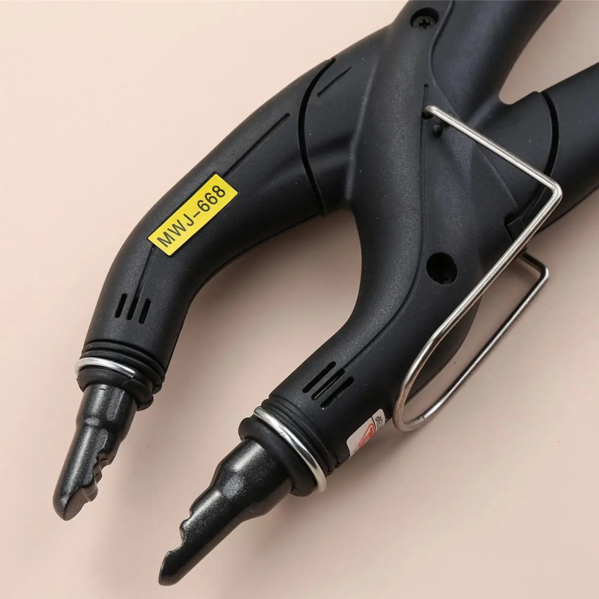 Hot Sale Pink/Black Hair Extensions Machine EU Plug Hair Heat Connector Fusion Hair Extensions Kit for All Stypes Hair
