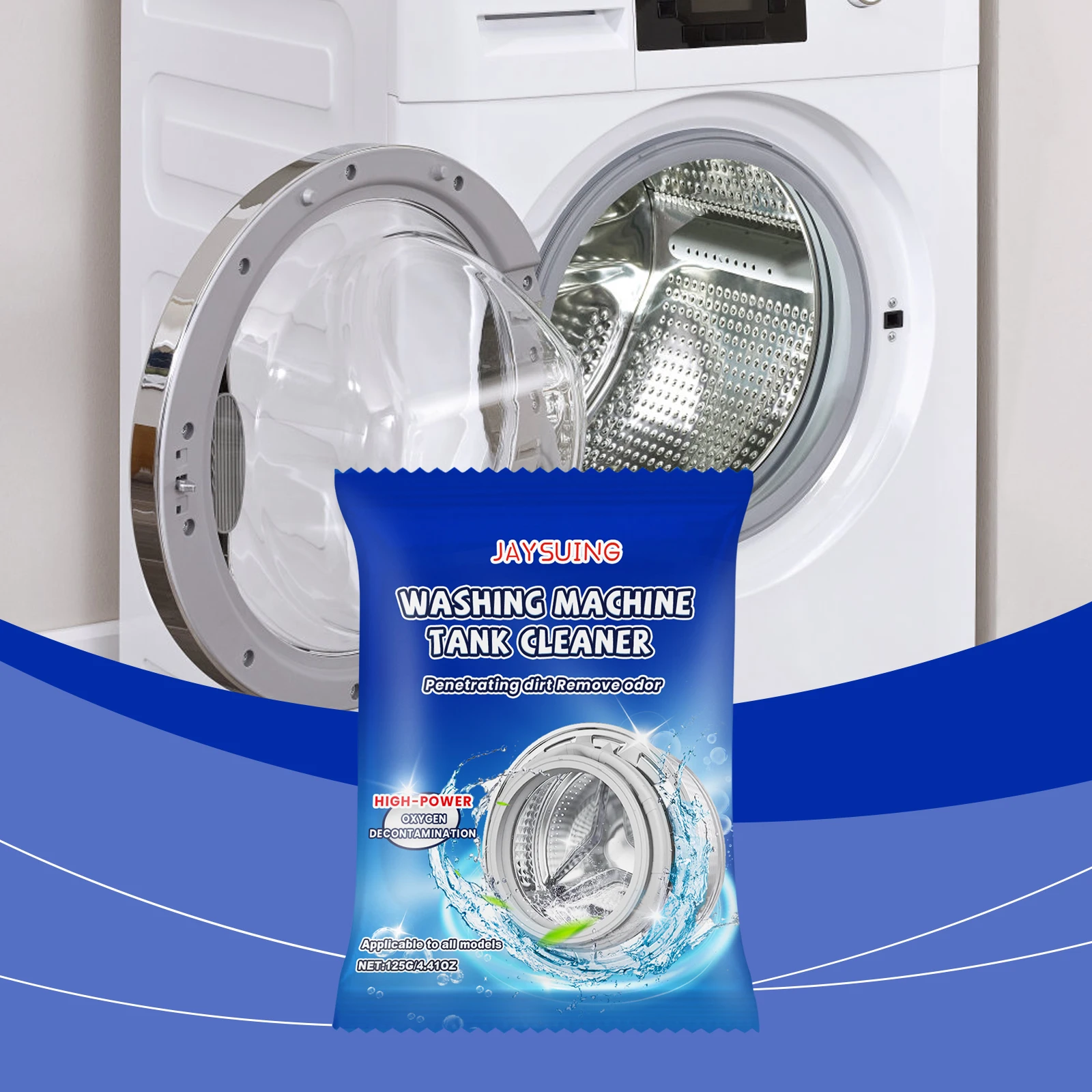Washing machine tank cleaner Daily household care Cleaning maintenance Washing machine tank dirt clean