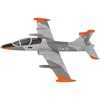 Rc Aircraft Mini 50mm Mb339 Edf Jet Epo Electric 4-Channel Remote Control Fixed Wing Crash Fighter Novice Training Aircraft 6