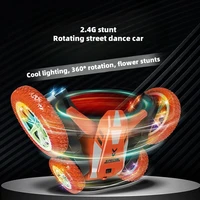 Off-Road Rapid Monster 360 Spin RC Car Stunt Rotating Radio Remote Control Car Toy Cool Lights With Music Christmas Kid Gifts 1